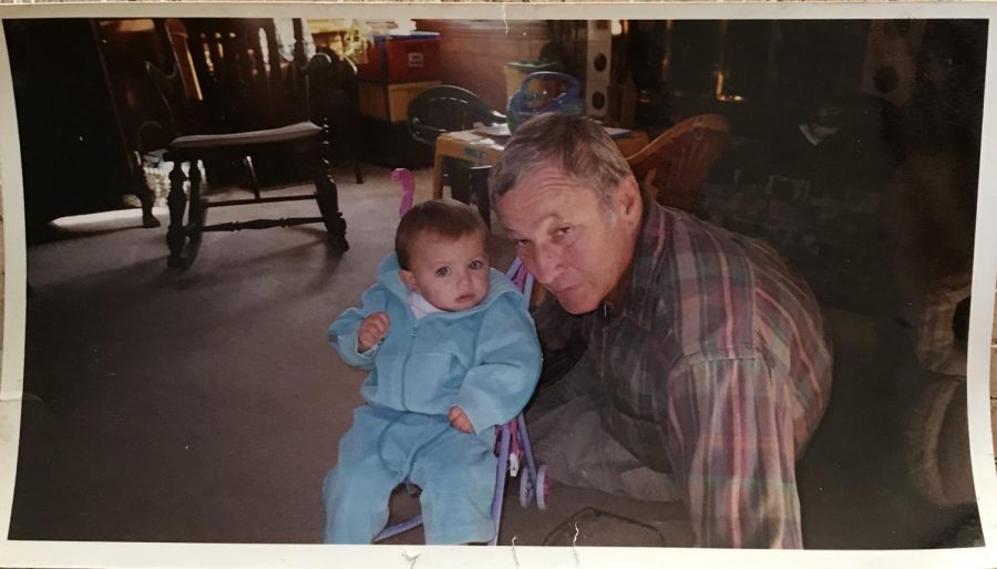 My Opa and I in their old house (when I was very little of course)