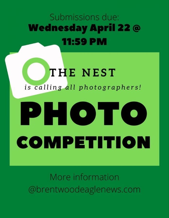 For our next round of friendly competition, we will be hosting a photography contest!