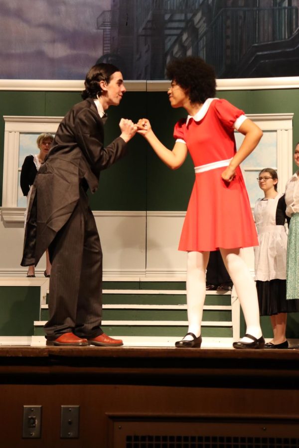 Jackson Brooks and Keira Howard starred in BHSs musical Annie. 