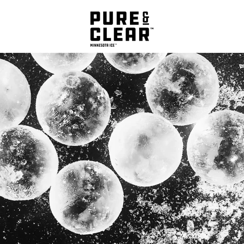 Minnesota Pure Clear Ice - Pure & Clear Minnesota Ice