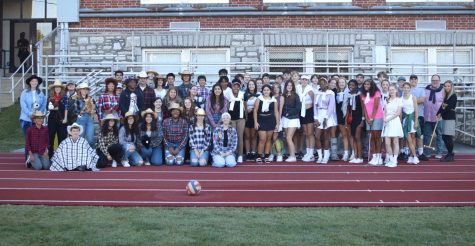 Students dress up (or down) for day 3 of Homecoming Spirit Week. Country vs. Country Club. Who won?