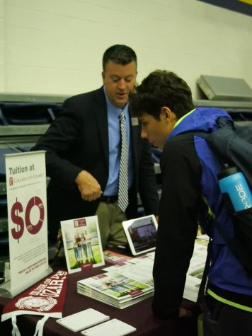 Brentwood returns to field trips with the Webster University college fair