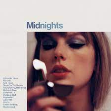 The cover of Taylor Swift's 10 studio album, Midnights.