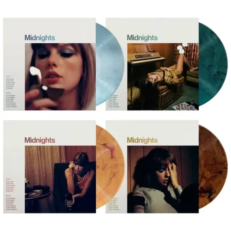 Four exclusive Midnights vinyls